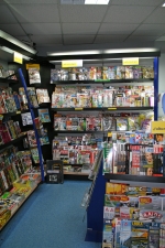 Intérieur de la librairie